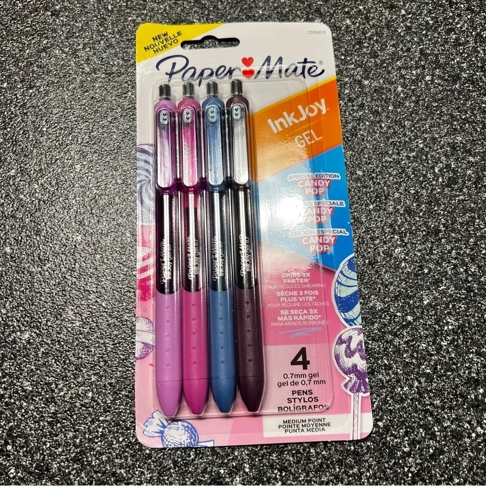Paper Mate InkJoy Gel Pens 0.7mm ( Candy Pop Edition)